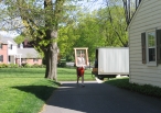 The Final Product - Catalina tucked into the backyard with space to spare.
