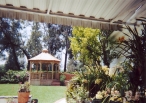 The Final Product - Catalina tucked into the backyard with space to spare.