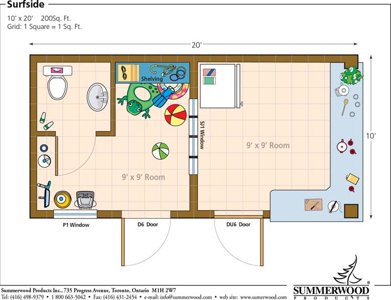 Pool House Floor Plans 16 X 20