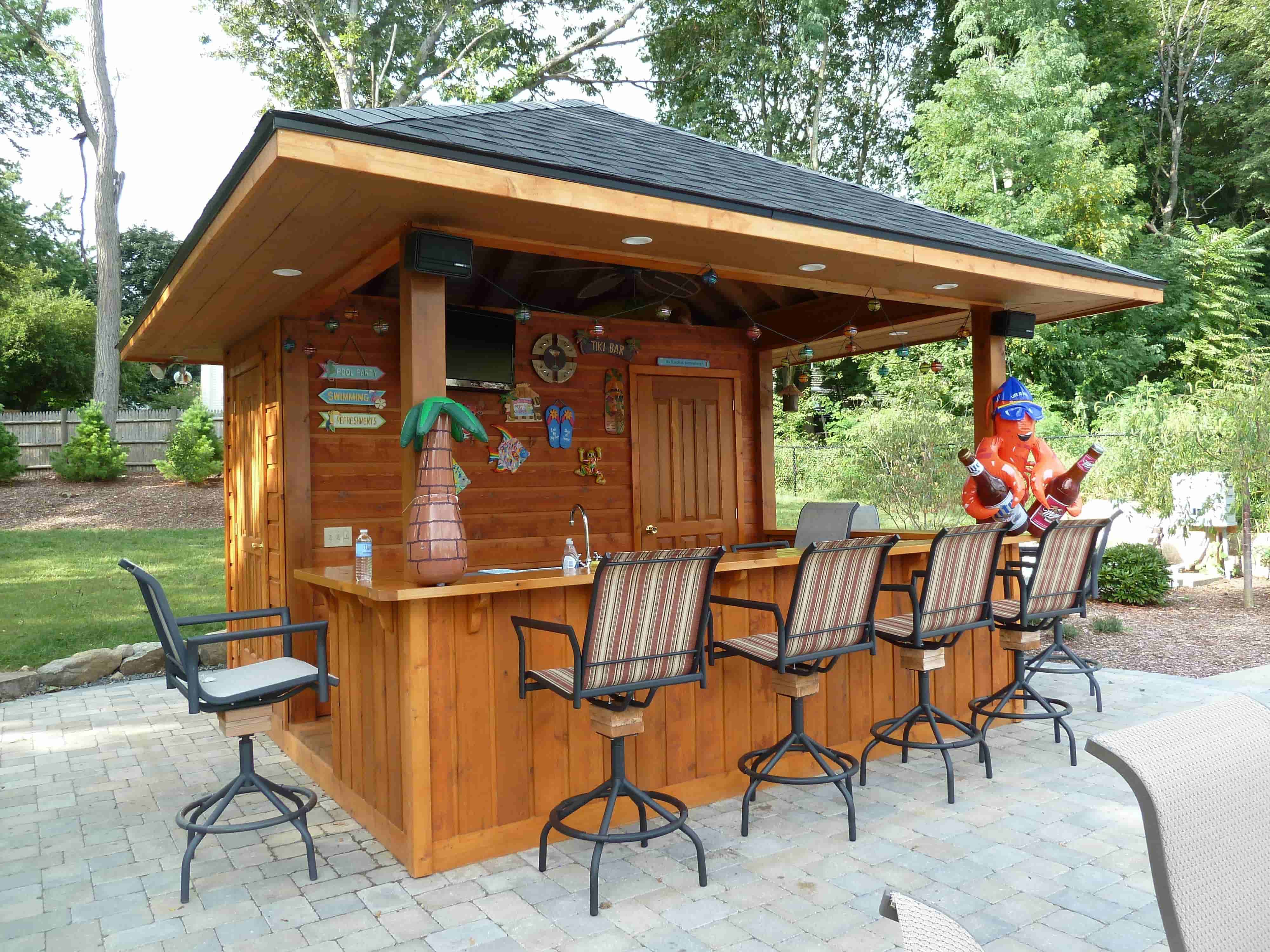 Garden Design Garden Design With Outdoor Tiki Bar Home Design