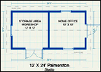 Large home studios, small home studios
