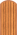 Arched Solid Single Door (36"W)