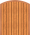 Arched Solid Double Doors (60"W)