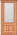 Contemporary 1-Pane Single Door (46 1/2"W)