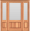 Contemporary Single Door with Windows (82 1/2"W)