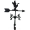 Black Al. Duck Weathervane