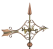 Copper Horse Weathervane (Blue Verde)