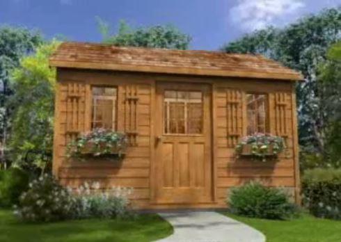 Shed Take A 3D Tour  channel siding Summerwood