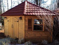 Shed roofing information clay Summerwood