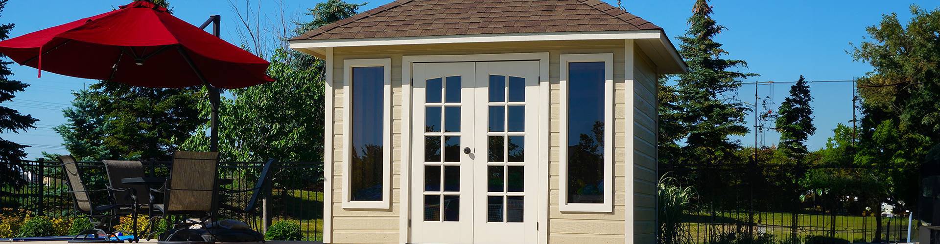 Backyard Sonoma Pool cabana Kit - Summerwood Products