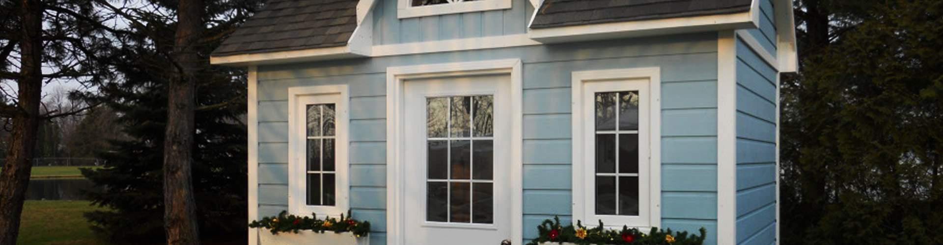Backyard Prefab Copper Creek Workshop Kit - Summerwood Products