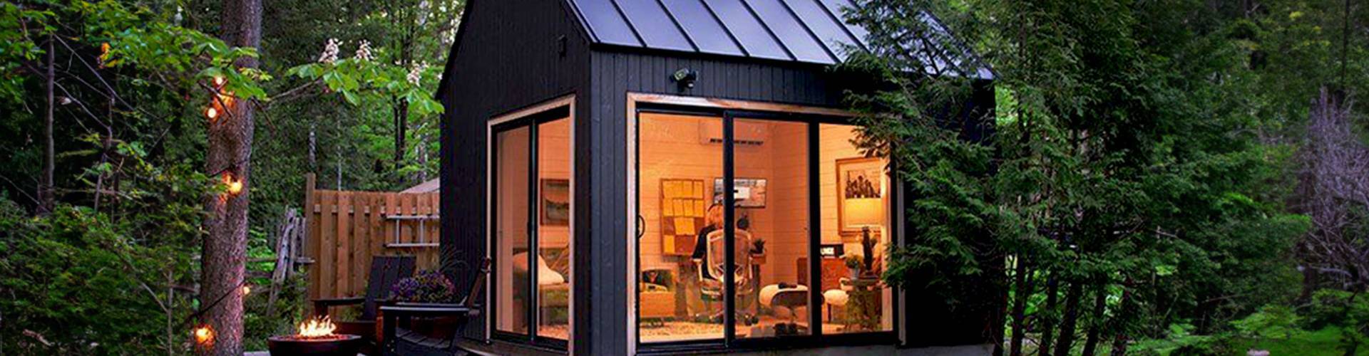 Backyard Prefab Mini Oban home office studio Kit - Summerwood Products