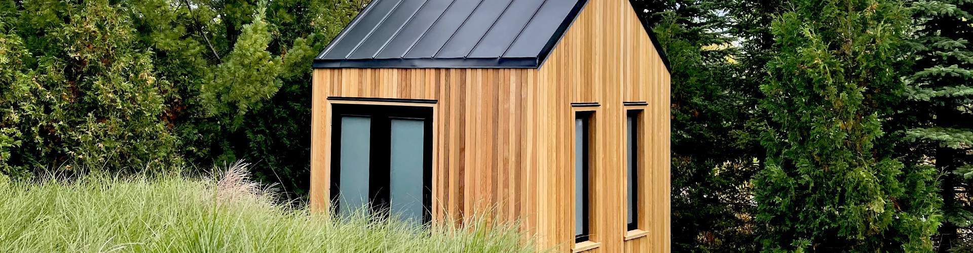 Clear Cedar Mini Oban Garden Shed Summerwood Products