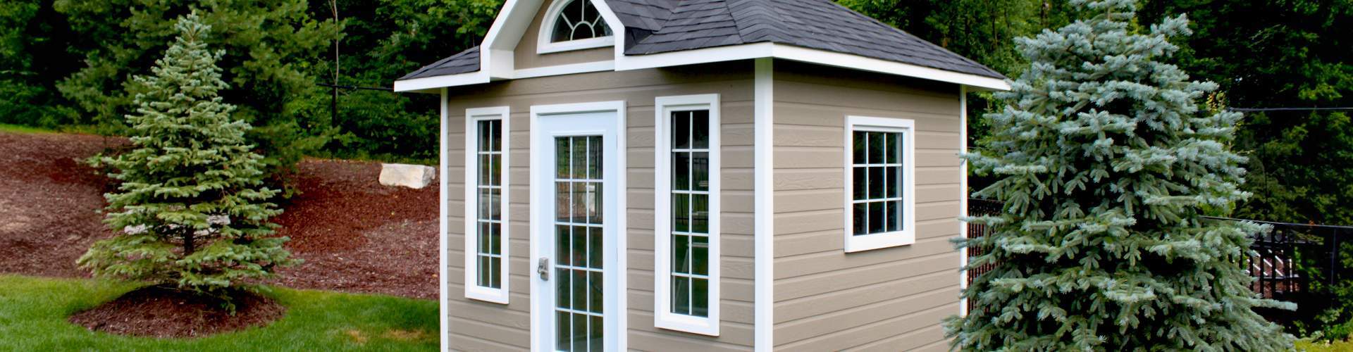 Cedar Sonoma Garden Shed Kit - Summerwood Products