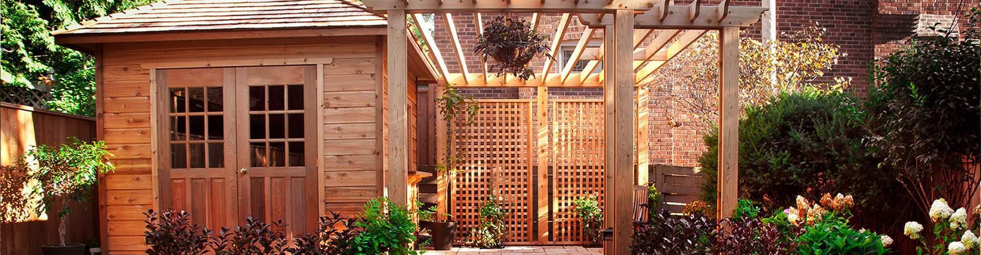 Backyard Sonoma Prefab Spa Enclosure Kit - Summerwood Products