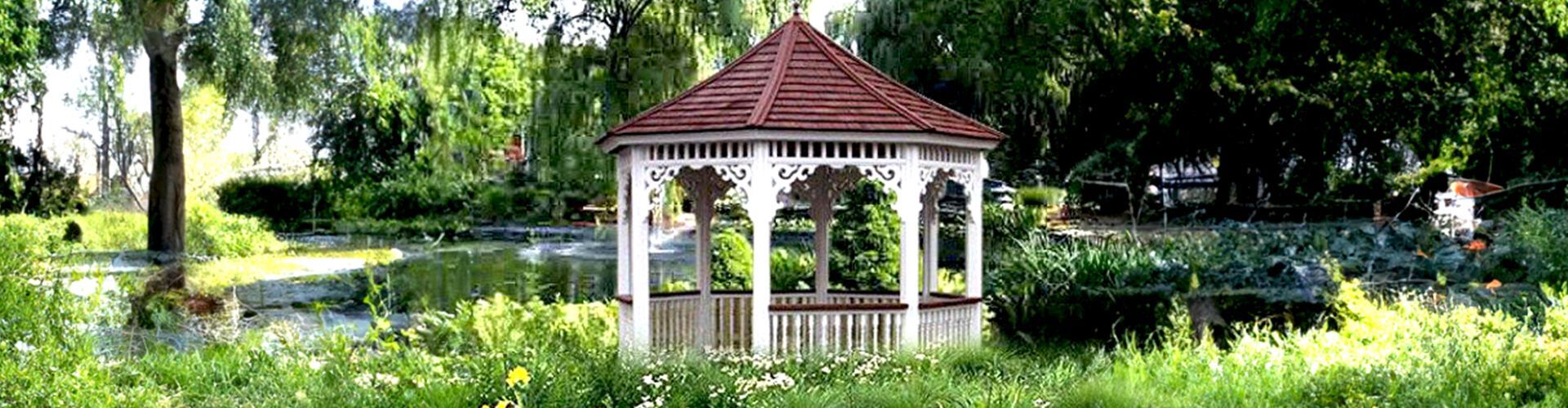 Backyard Cedar Prefab Carlisle Gazebo Kit - Summerwood Products