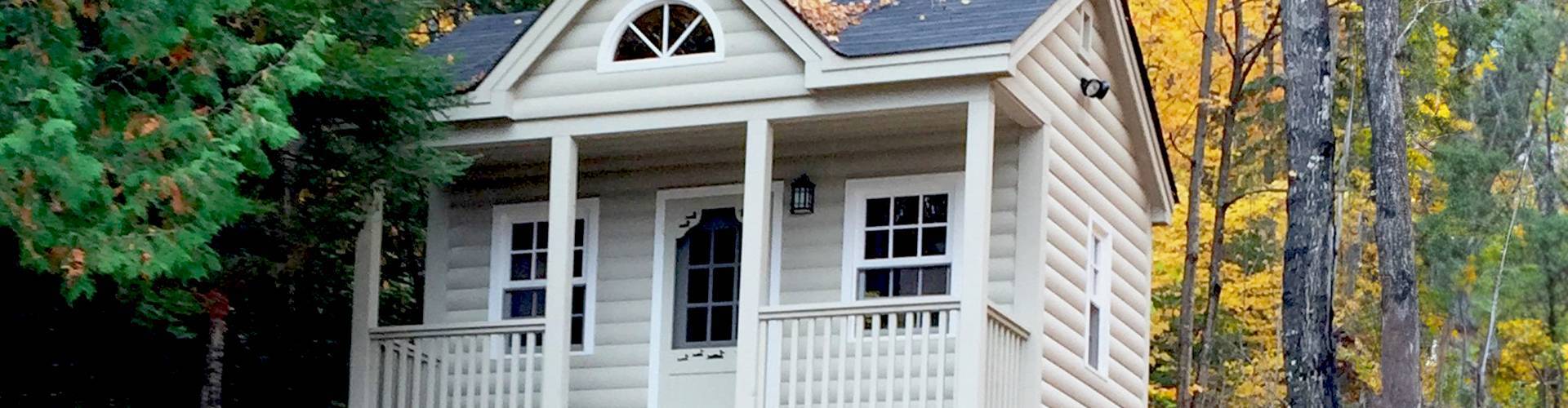 Cedar Canmore Backyard Cottage Cabin Summerwood Products