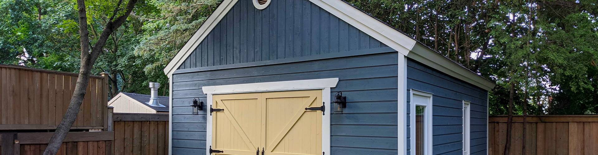 Backyard Prefab Montcrest Garage Kit - Summerwood Products