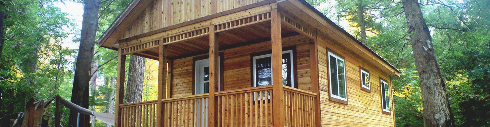 Backyard Mountain Brook Cabin Kit - Summerwood Products