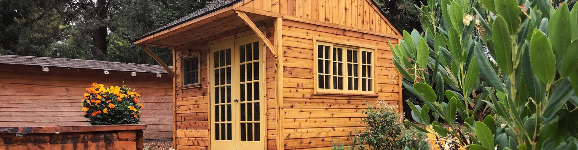 Cedar Glen Echo Garden Shed Kit Summerwood Products