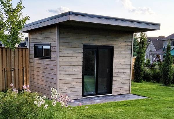 Backyard Modern Prefab Verana Home Office Studio Kit - Summerwood Products