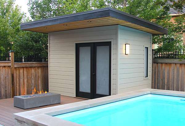Backyard Modern Prefab Verana Home Office Studio Kit - Summerwood Products