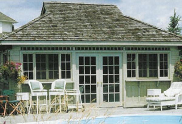 Backyard Santa Cruz Prefab Spa Enclosure Kit - Summerwood Products