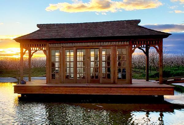 Backyard Bali Tea House Prefab Spa Enclosure Kit - Summerwood Products