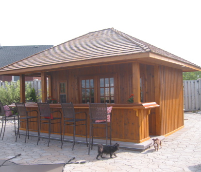 Barside Pool House with cedar Summerwood ID number 100816.