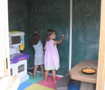 Petite Pentagon Playhouse idea with canexel Summerwood ID number 10715. 