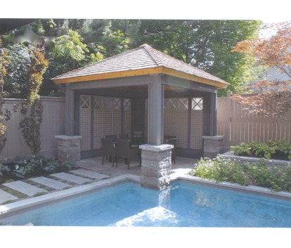 Montpellier Gazebo Summerwood ID number 109730.