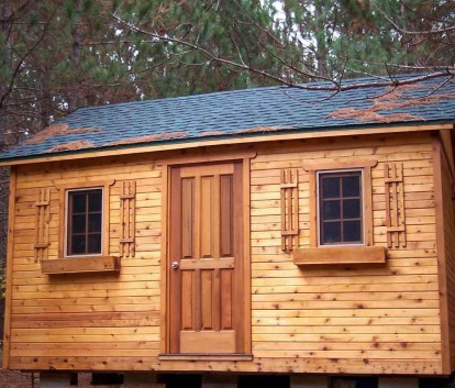 Kepler Creek Cabin with planed cedar Summerwood ID number 1112.