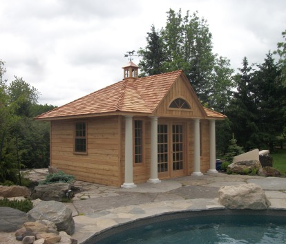 Sonoma Pool Cabana with cedar Summerwood ID number 129916.