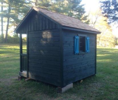 Peach Pickers Porch Playhouse with cedar Summerwood ID number 154413.