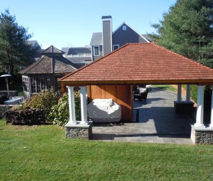 Montpellier Gazebo Summerwood ID number 155075.