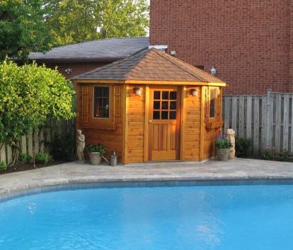 Catalina Pool Cabana with cedar Summwerwood ID number 155744.
