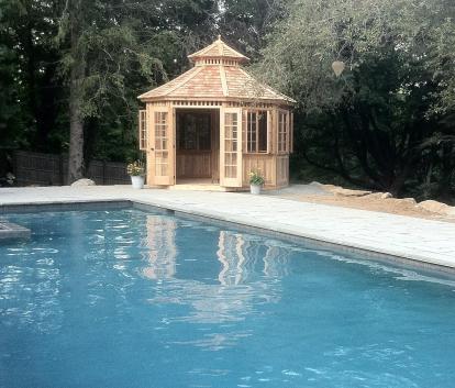 San Cristobal  Pool Cabana with cedar Summerwood ID number 180675.