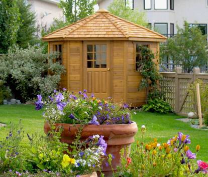 Catalina shed with cedar in Calgary, Alberta. ID number 185225.