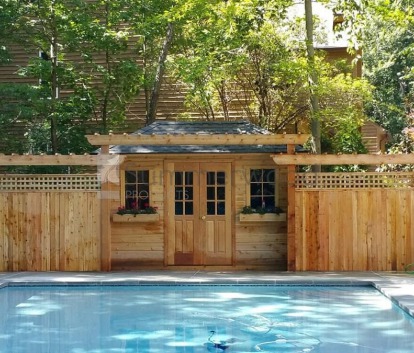 Sonoma Pool Cabana with cedar Summerwood ID number 191691.