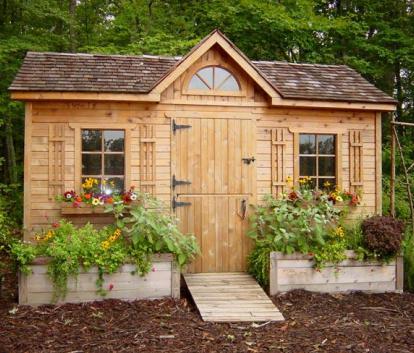 Palmerston Home workshop with planed cedar Summerwood ID number 200599.