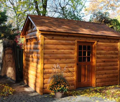 Palmerston Home workshop with cedar Summerwood ID number 200602.
