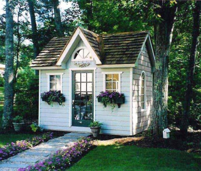 Copper Creek white Prefab Pool House with cedar Summerwood ID number 205897.