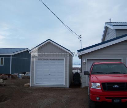 Canexel Palmerston shed 10x16 with vinyl doors in Ottawa, Ontario. ID number 210539.