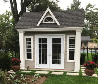 9f x 12ft Windsor Garden Shed was erected in Oakvile, Ontario.