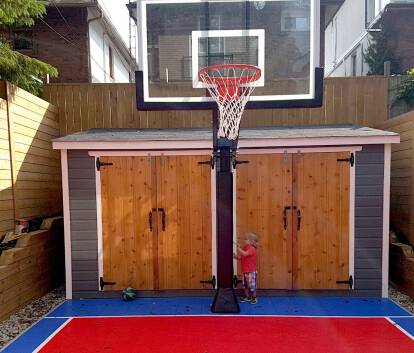 Sarawak 7x14 play house with double doors in Toronto Ontario. ID number 231546