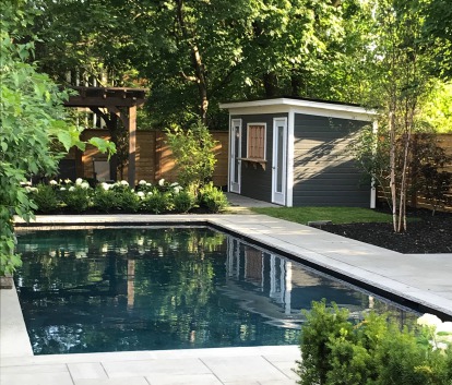 7' x 19' Urban Studio-Pool Cabana 