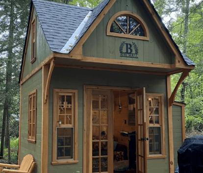 Backyard Prefab Cabin Bala Bunkie Design DIY Kit 