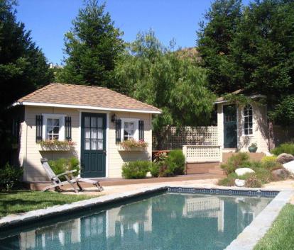 Sonoma Pool Cabana with cedar Summerwood ID number 41633.