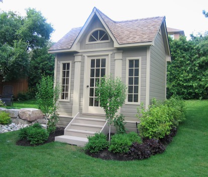 Copper Creek grey Prefab Pool House with canexel Summerwood ID number 42348.