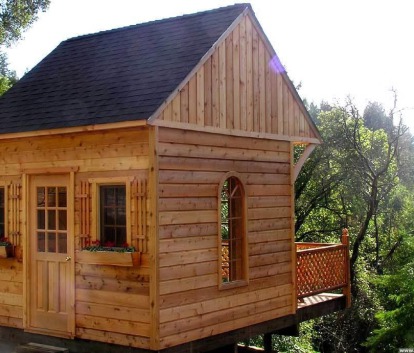Glen Echo Cabin Kit with cedar Summerwood ID number 4812.
